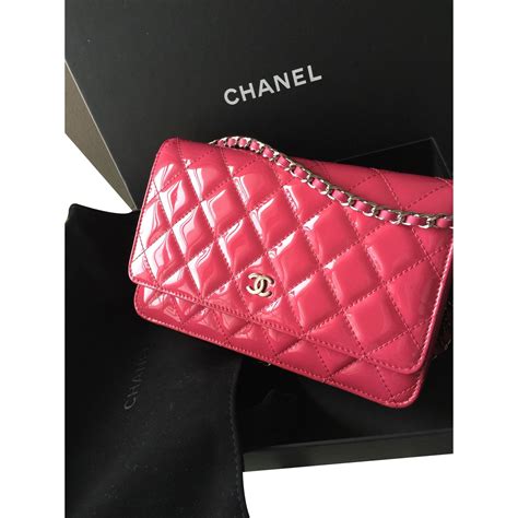 pink chanel zip wallet|Chanel wallet on chain pink.